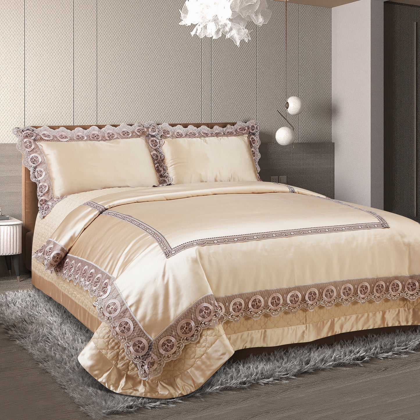 The Lase Trousseau Bedding Set