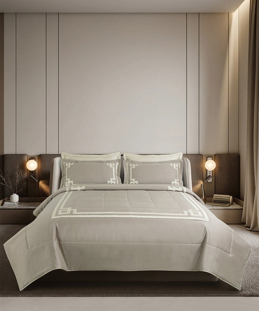600 Thread Count Imperial Crest – Ivory Beige