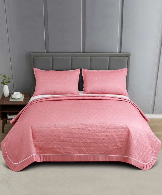 Elegance Bedcover Collection – Rose Blush
