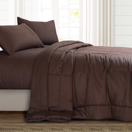 French Home 400 TC Chocolate Brown