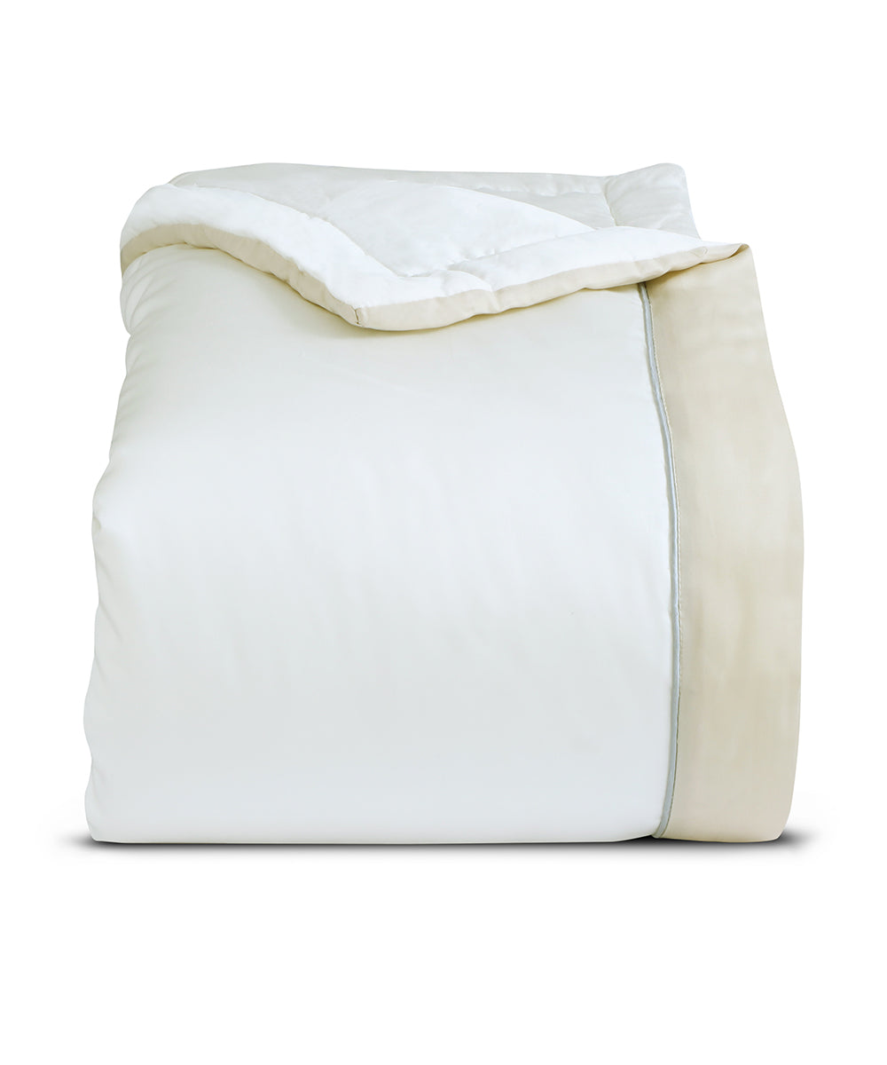 Crochet Tencel Quilt – Ivory Cloud