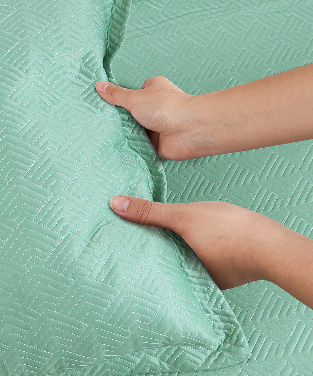 Elegance Bedcover Collection – Mint Green