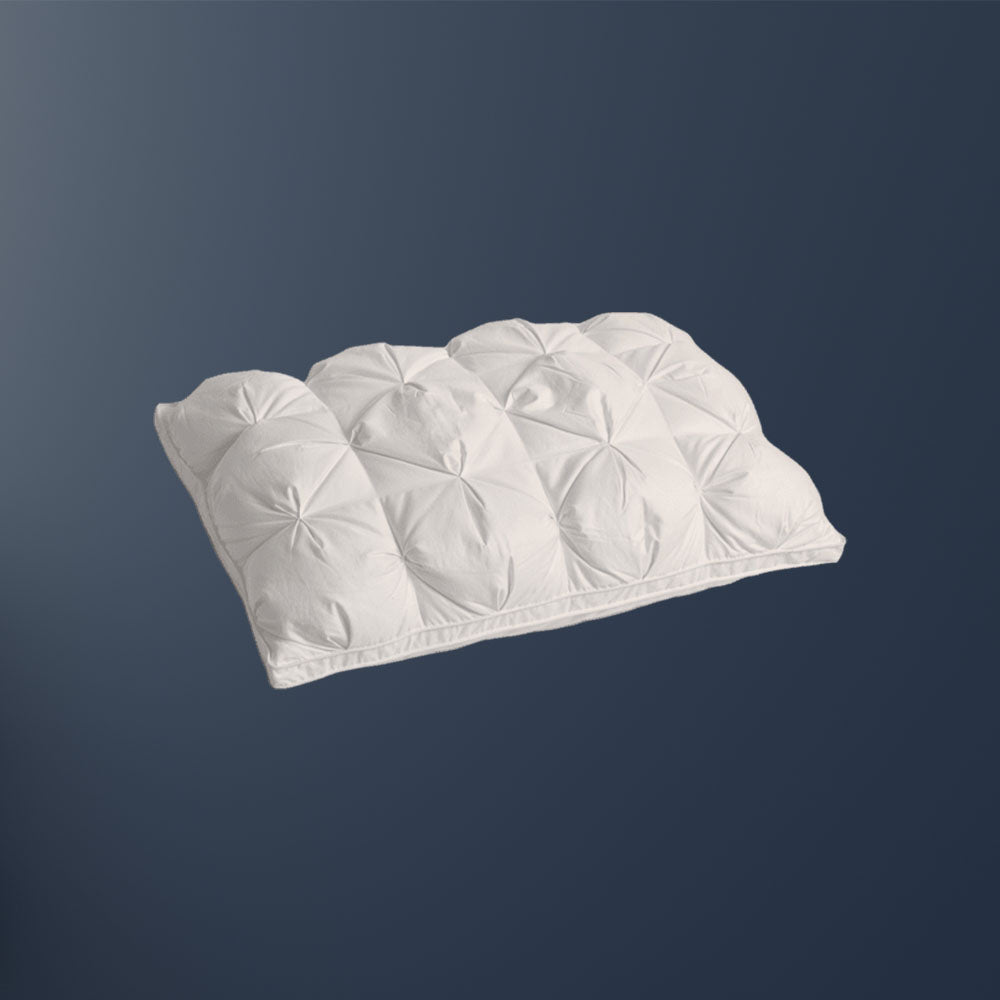 Cotton down feather quilted Pillow