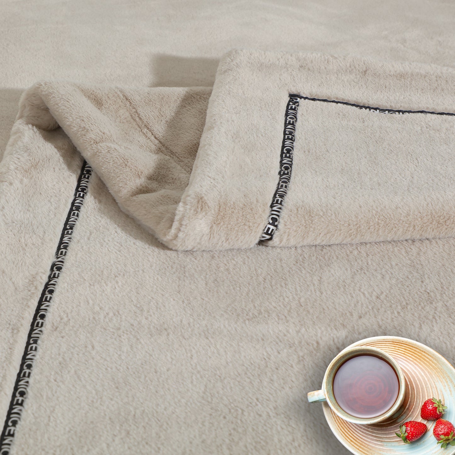 The Neutral Beige Mushy Blanket