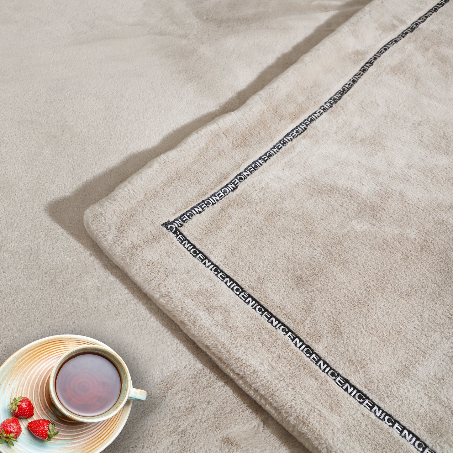 The Neutral Beige Mushy Blanket
