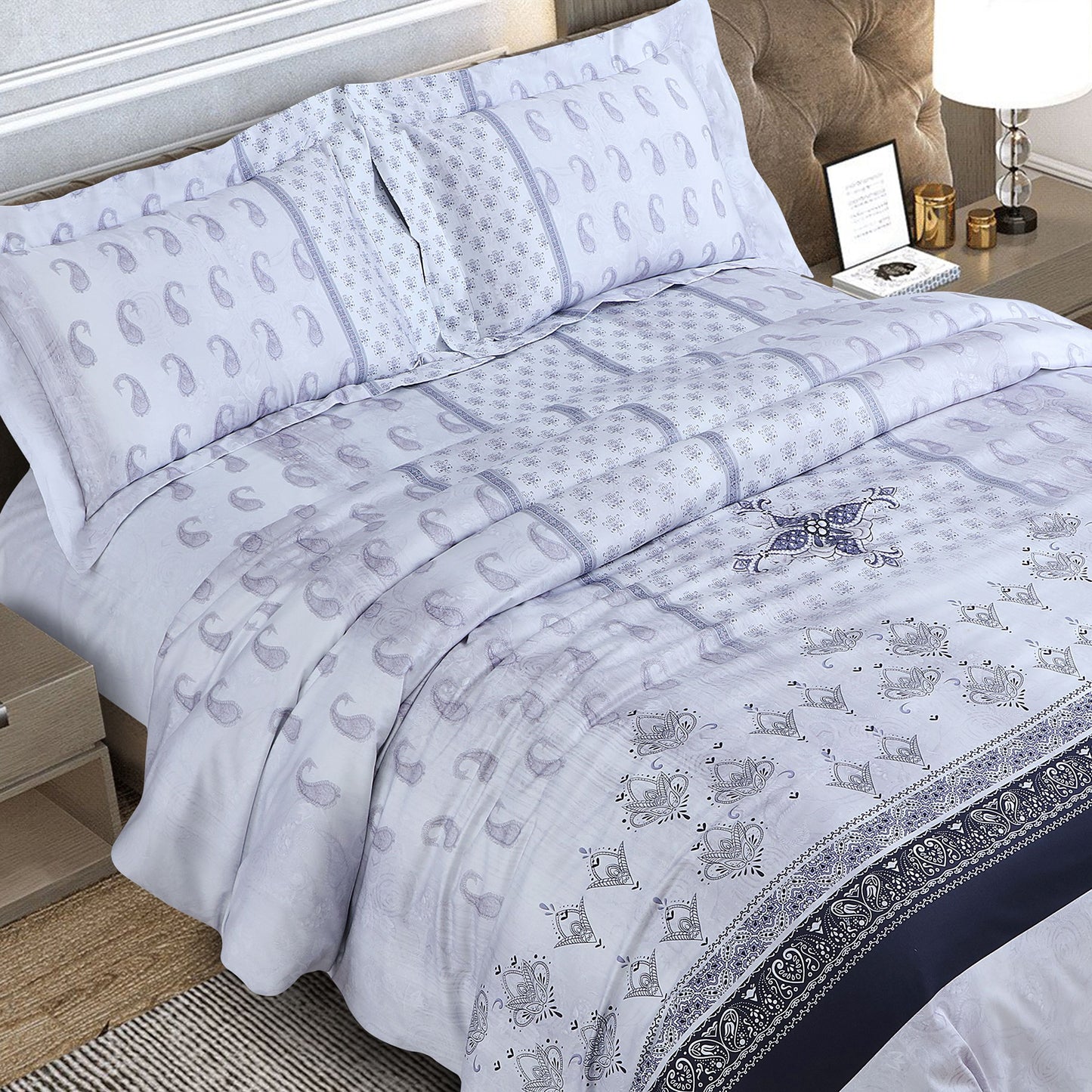 600 Thread Count Emrald Bedding