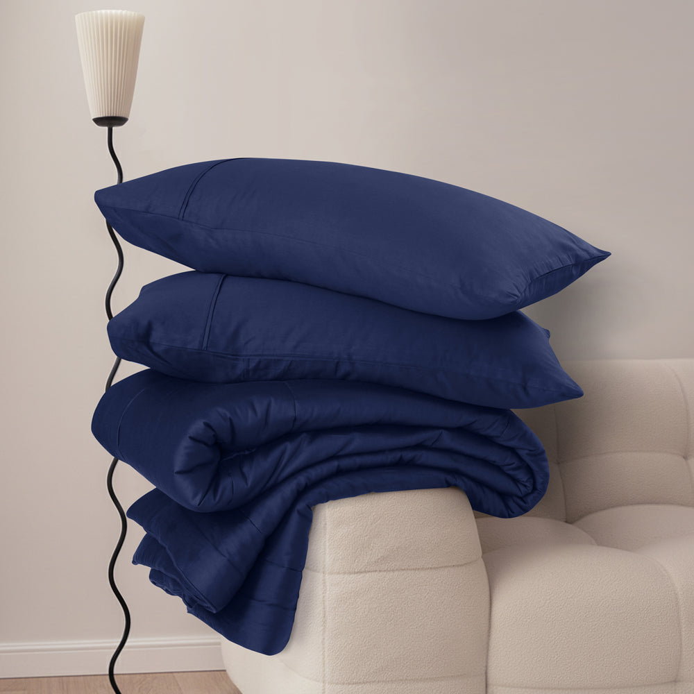 French Home 400 TC Navy Blue