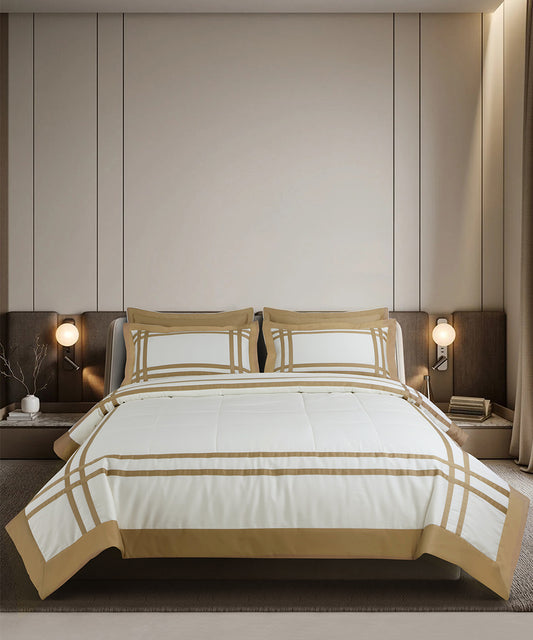 600 Thread Count Verona Royale – Ivory White