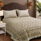 Aurelia Antique Gold Beige Bedcover