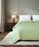 Crochet Tencel Quilt – Pistachio Glow