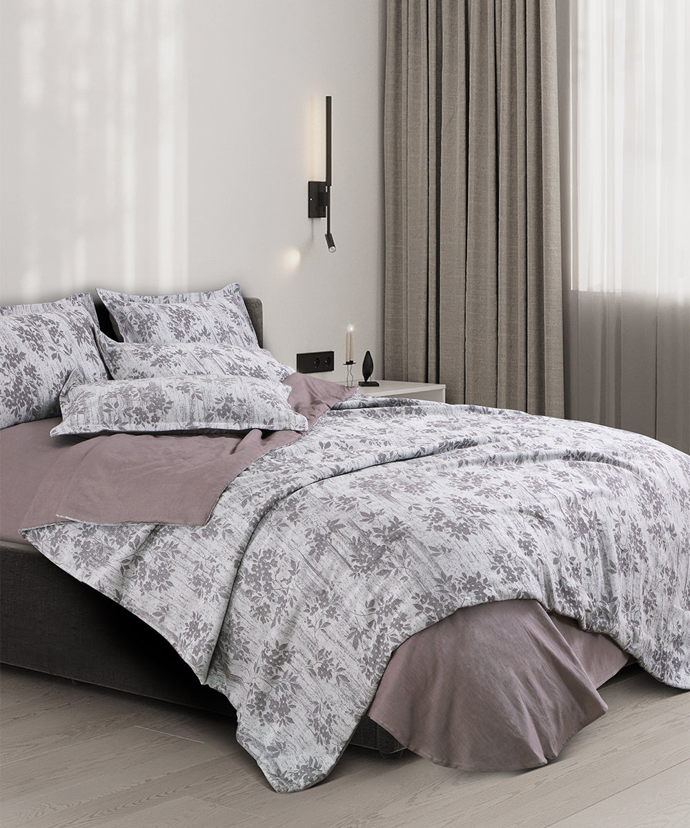 Maison Linen Bedding – Frosted Garden