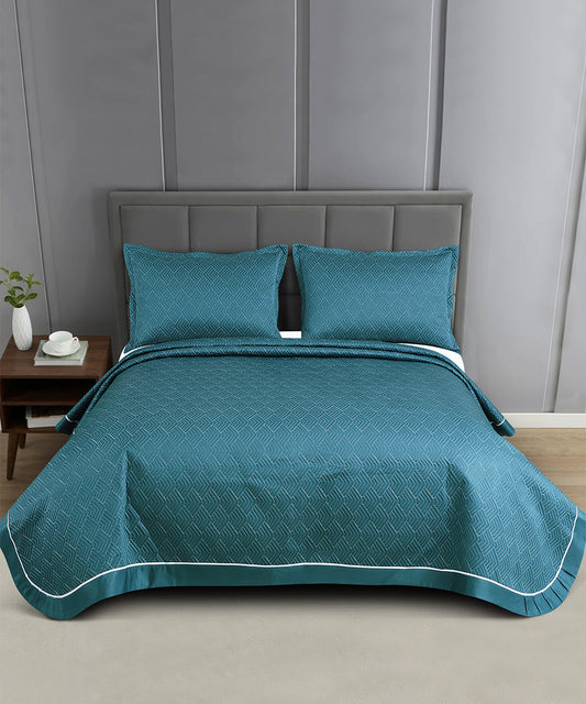 Elegance Bedcover Collection – Royal Teal