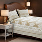 Aurelia Champagne Ivory Bedcover
