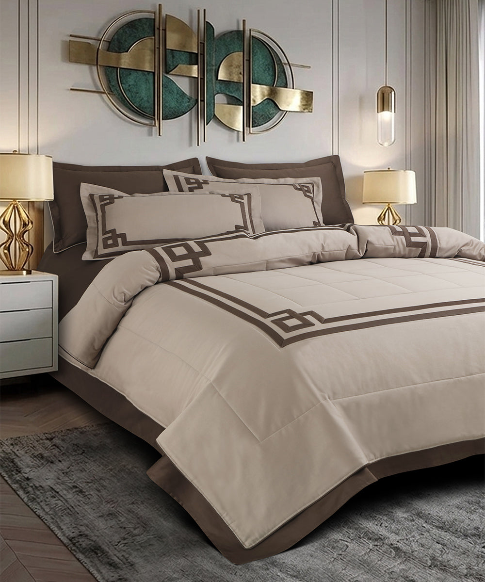 600 Thread Count Imperial Noir – Mocha Brown