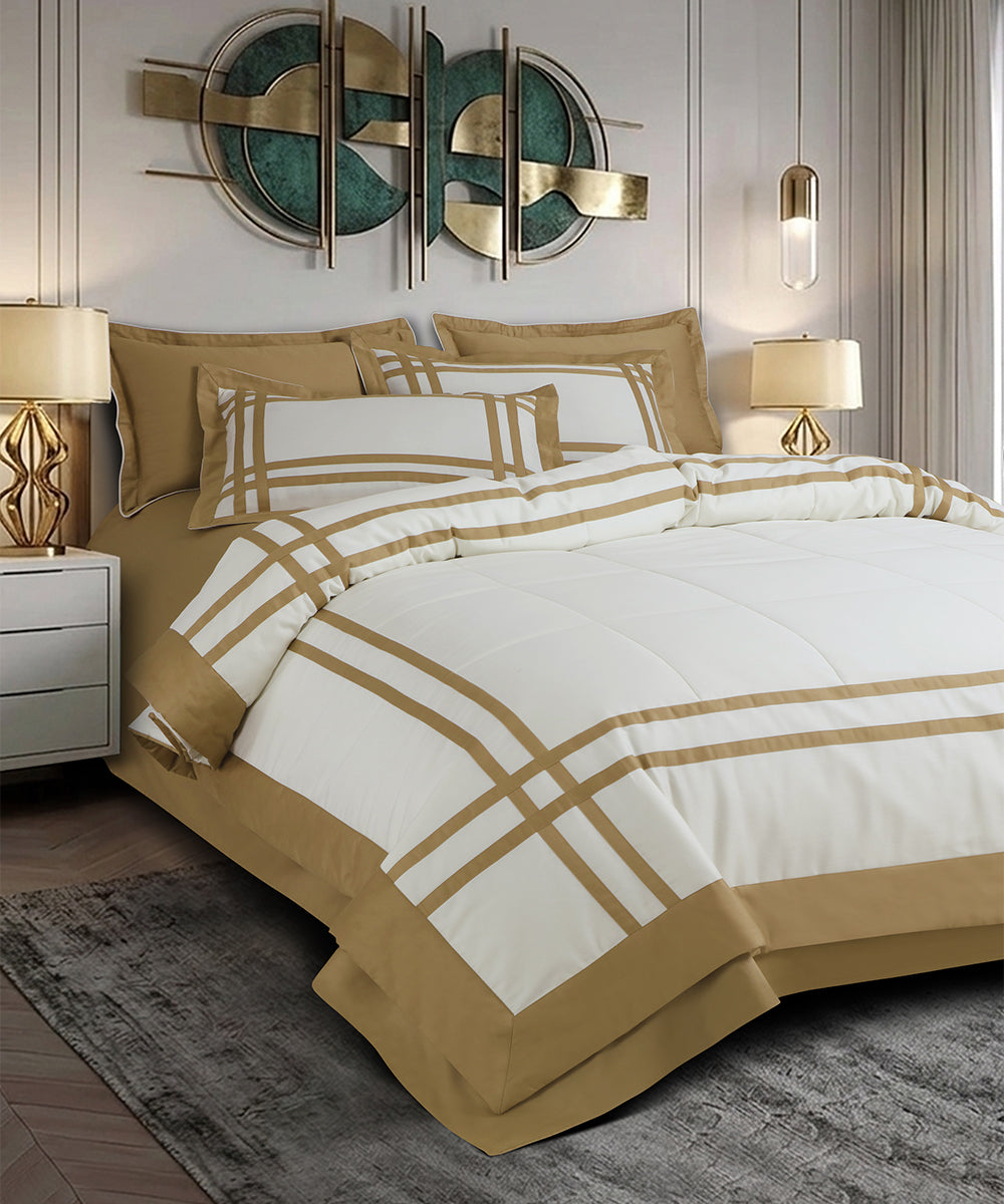 600 Thread Count Verona Royale – Ivory White