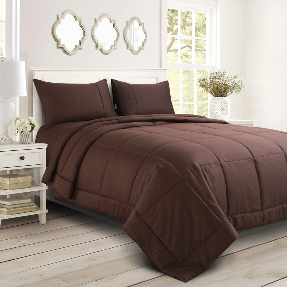 French Home 400 TC Chocolate Brown