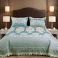 Aurelia Powder Blue Bedcover