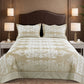 Aurelia Champagne Ivory Bedcover