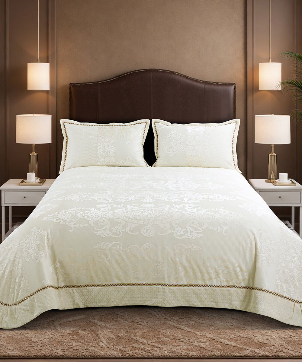 Aurelia Soft Champagne Bedcover