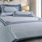 600 Thread Count Imperial Maze – Slate Blue