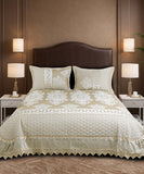 Verona Champagne Ivory Bedcover
