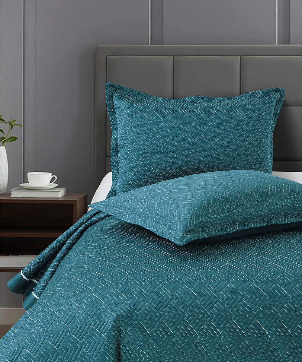 Elegance Bedcover Collection – Royal Teal