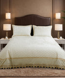 Celestia Pearl Ivory Bedcover
