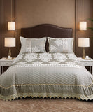 Celestia Silver Sage Bedcover