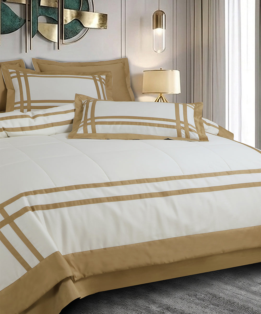 600 Thread Count Verona Royale – Ivory White