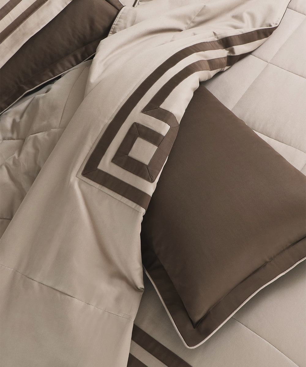 600 Thread Count Imperial Noir – Mocha Brown