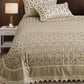 Aurelia Antique Gold Beige Bedcover