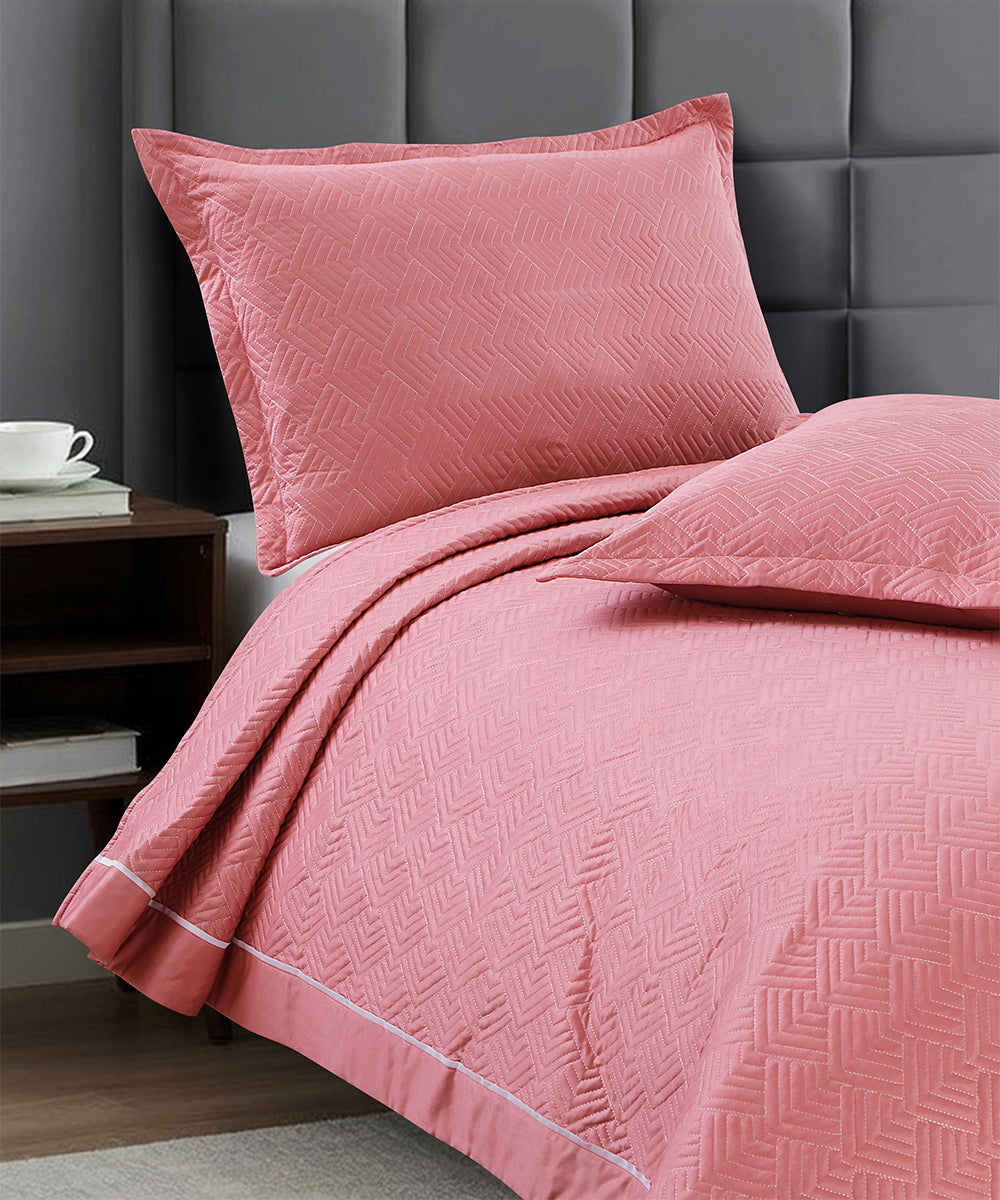 Elegance Bedcover Collection – Rose Blush