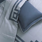 600 Thread Count Imperial Maze – Slate Blue