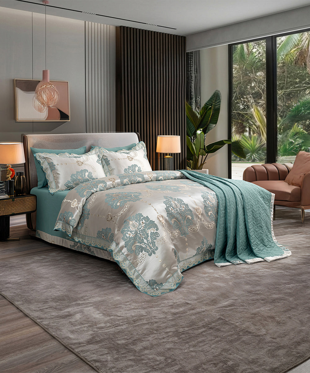 The Vows & Veil Bridal Set of 7 – Aqua Royale
