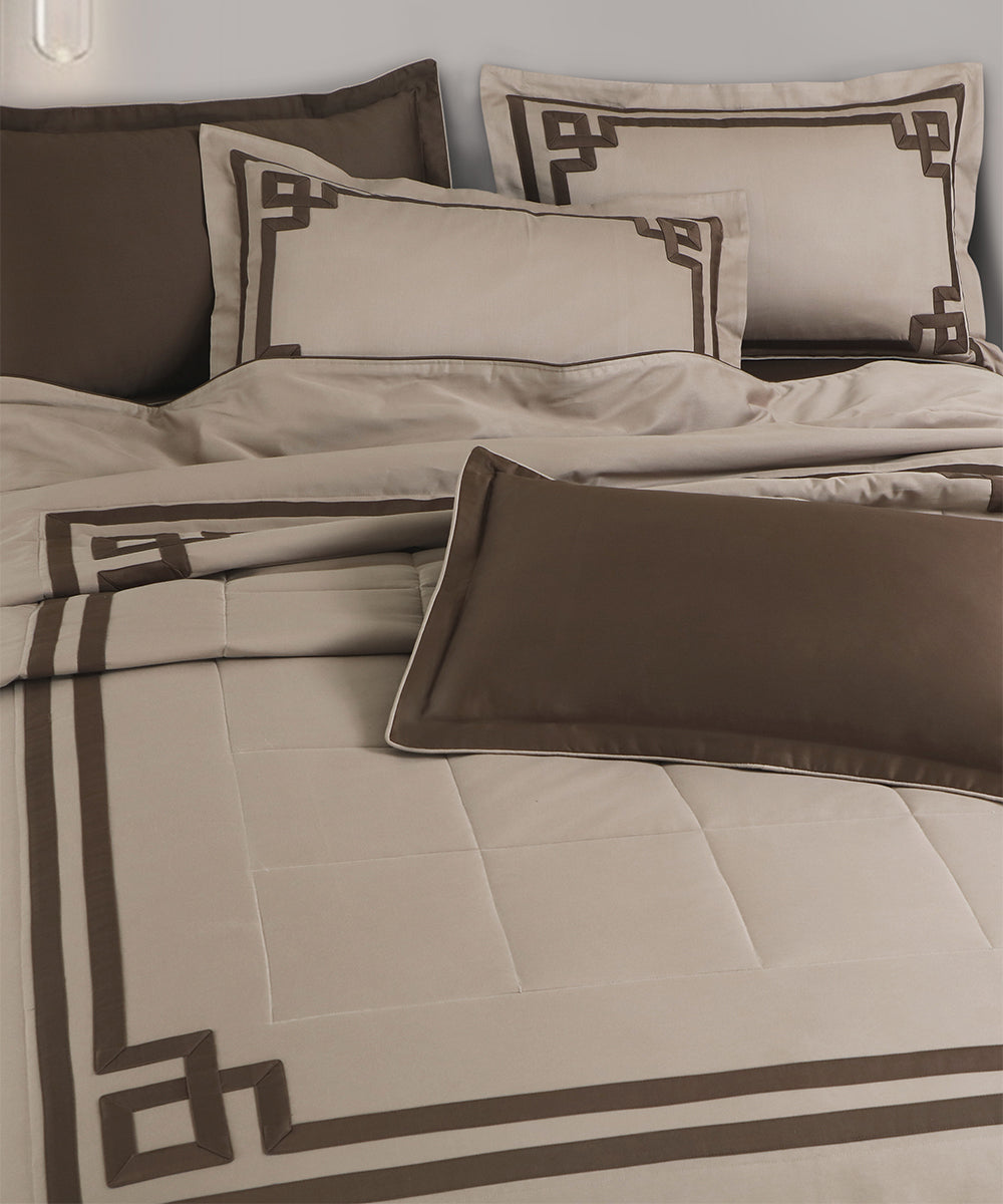 600 Thread Count Imperial Noir – Mocha Brown