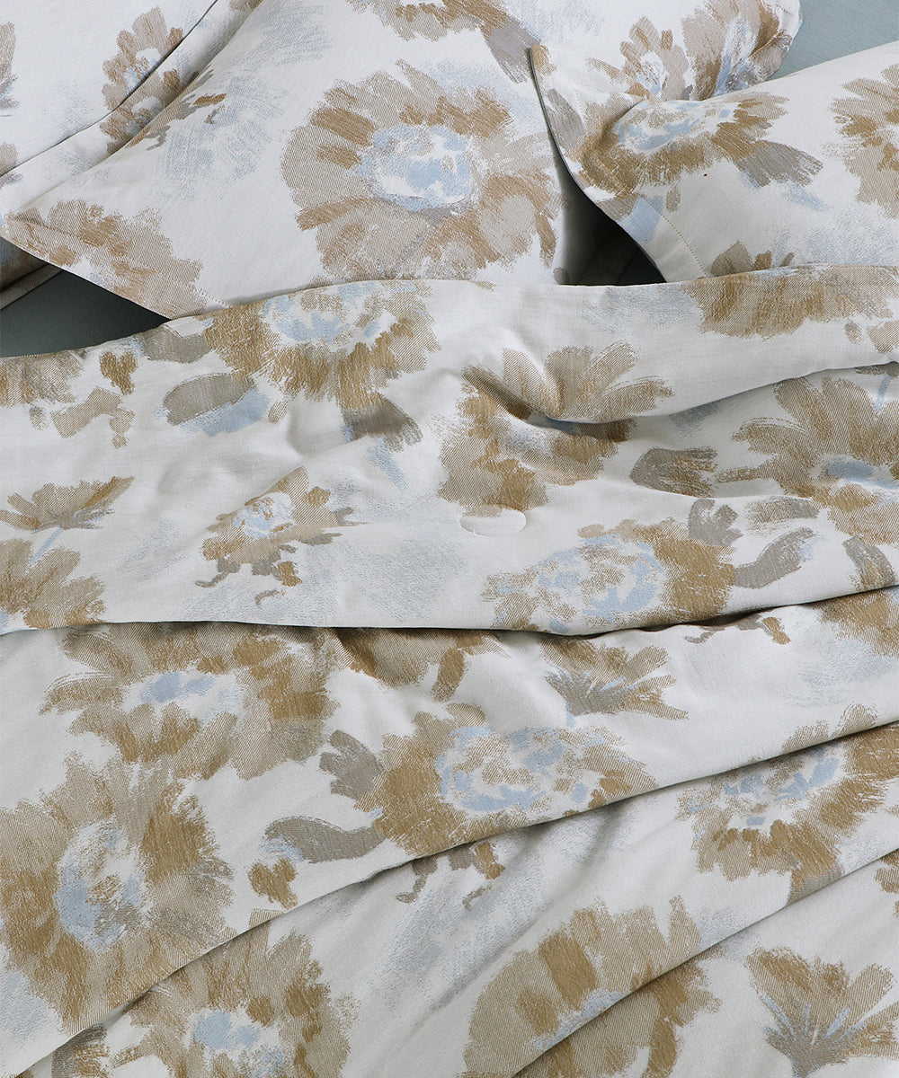 Maison Linen Bedding – Aqua Bloom