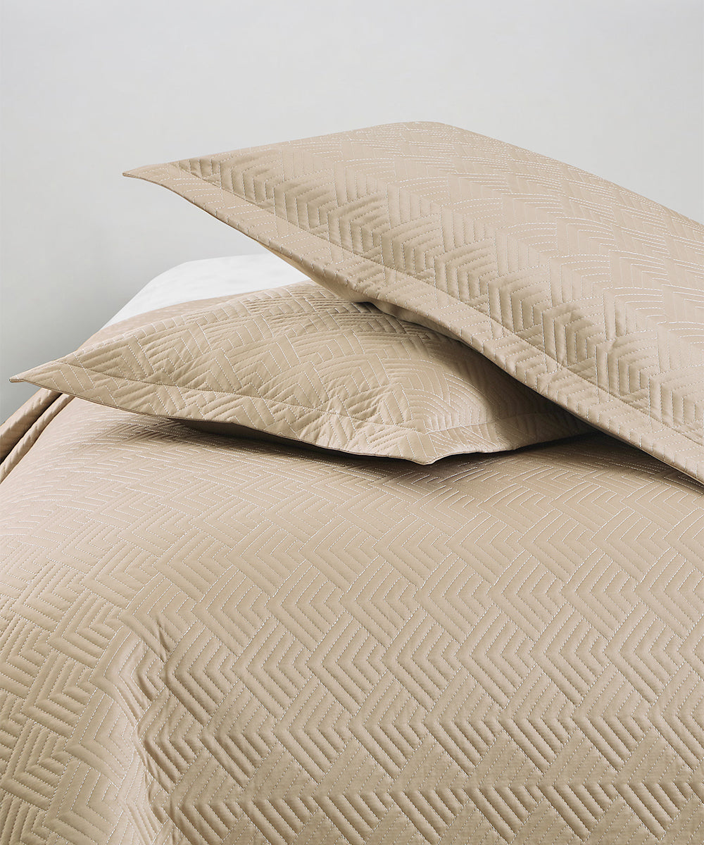 Elegance Bedcover Collection – Sand Beige