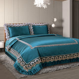 The Lase Trousseau Bedding Set - Blue