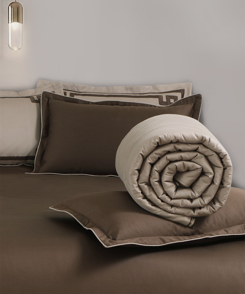 600 Thread Count Imperial Noir – Mocha Brown
