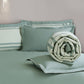 600 Thread Count Imperial Border – Arctic Mist
