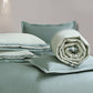 600 Thread Count Heritage Border – Mint Sage
