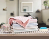 La Casa Serenity Stripe Towel Set