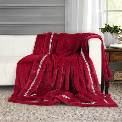 The Wine Red Mushy Blanket