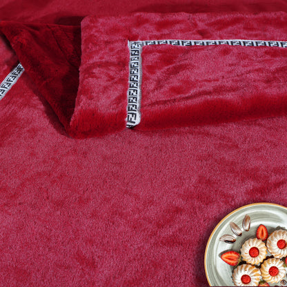 The Wine Red Mushy Blanket