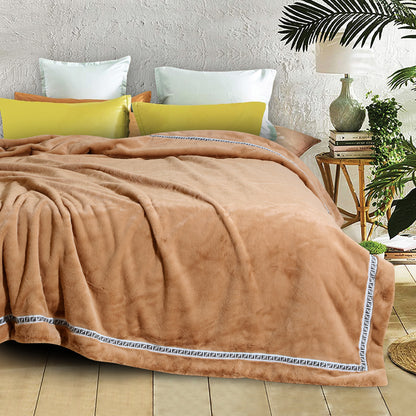 The Almond Beige Mushy Blanket