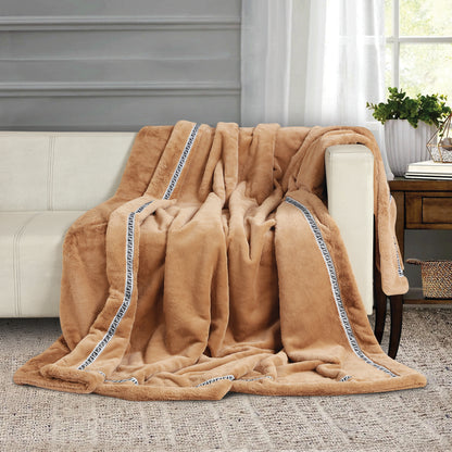 The Almond Beige Mushy Blanket